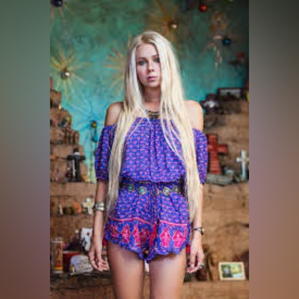 UFT- Spell Sunset Road Romper
